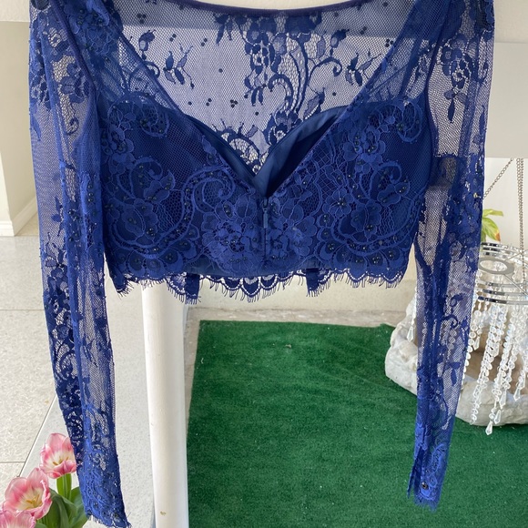 Sherri hill 2 pice dress - Picture 3 of 7